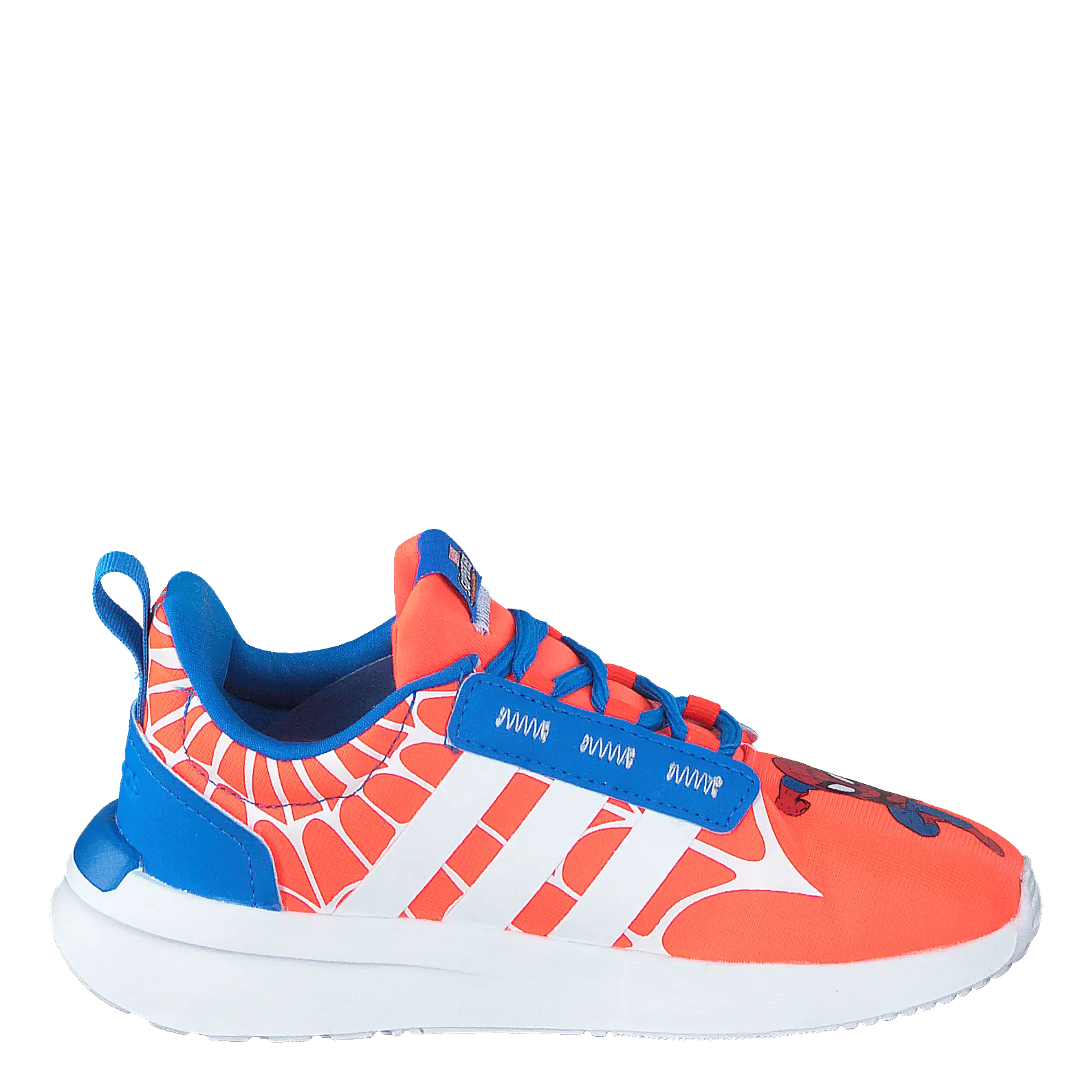 adidas x Marvel Super Hero Adventures Spider-Man Racer TR21 Shoes Solar Red / Cloud White / Blue Rush