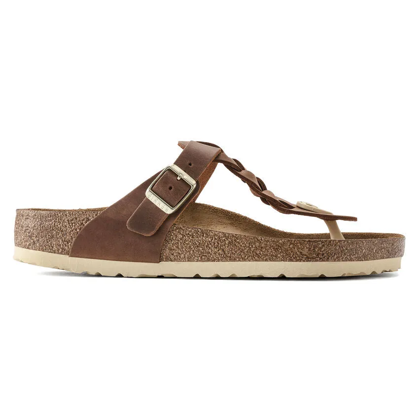 Birkenstock Gizeh Braided Oiled Leather