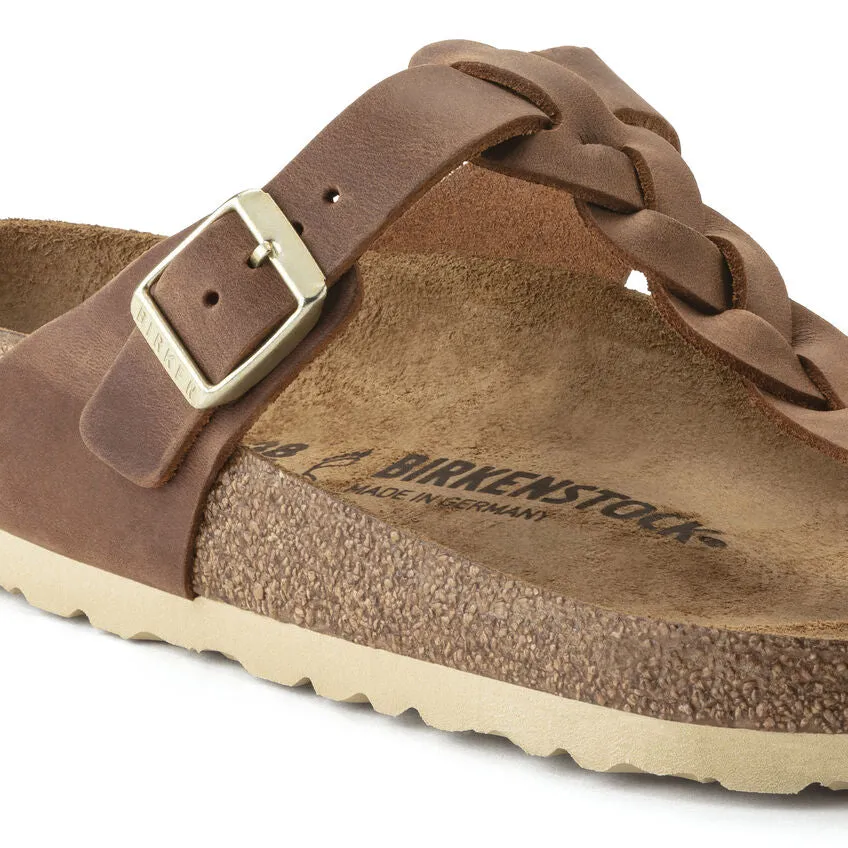 Birkenstock Gizeh Braided Oiled Leather