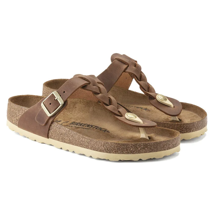 Birkenstock Gizeh Braided Oiled Leather