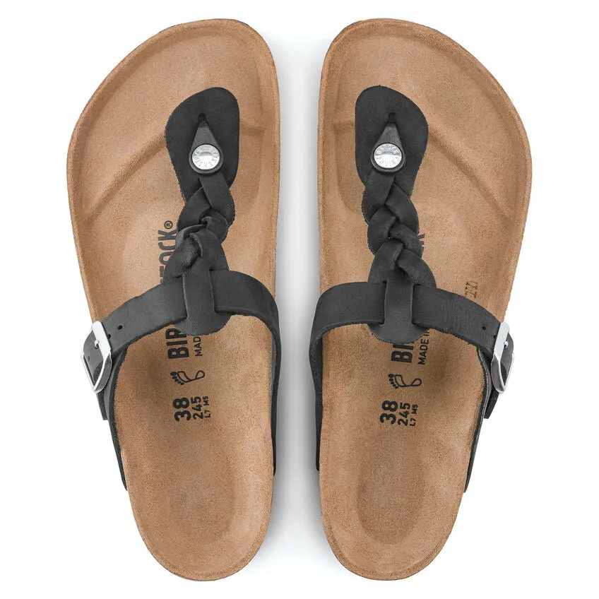 Birkenstock Gizeh Braided Oiled Leather