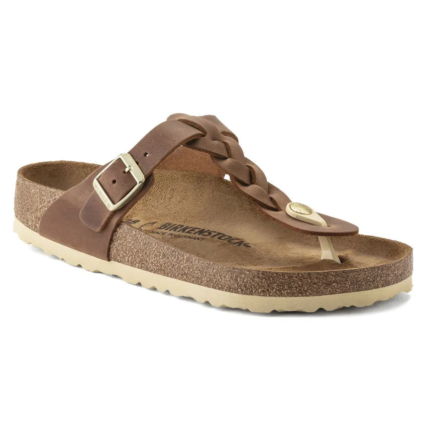 Birkenstock Gizeh Braided Oiled Leather