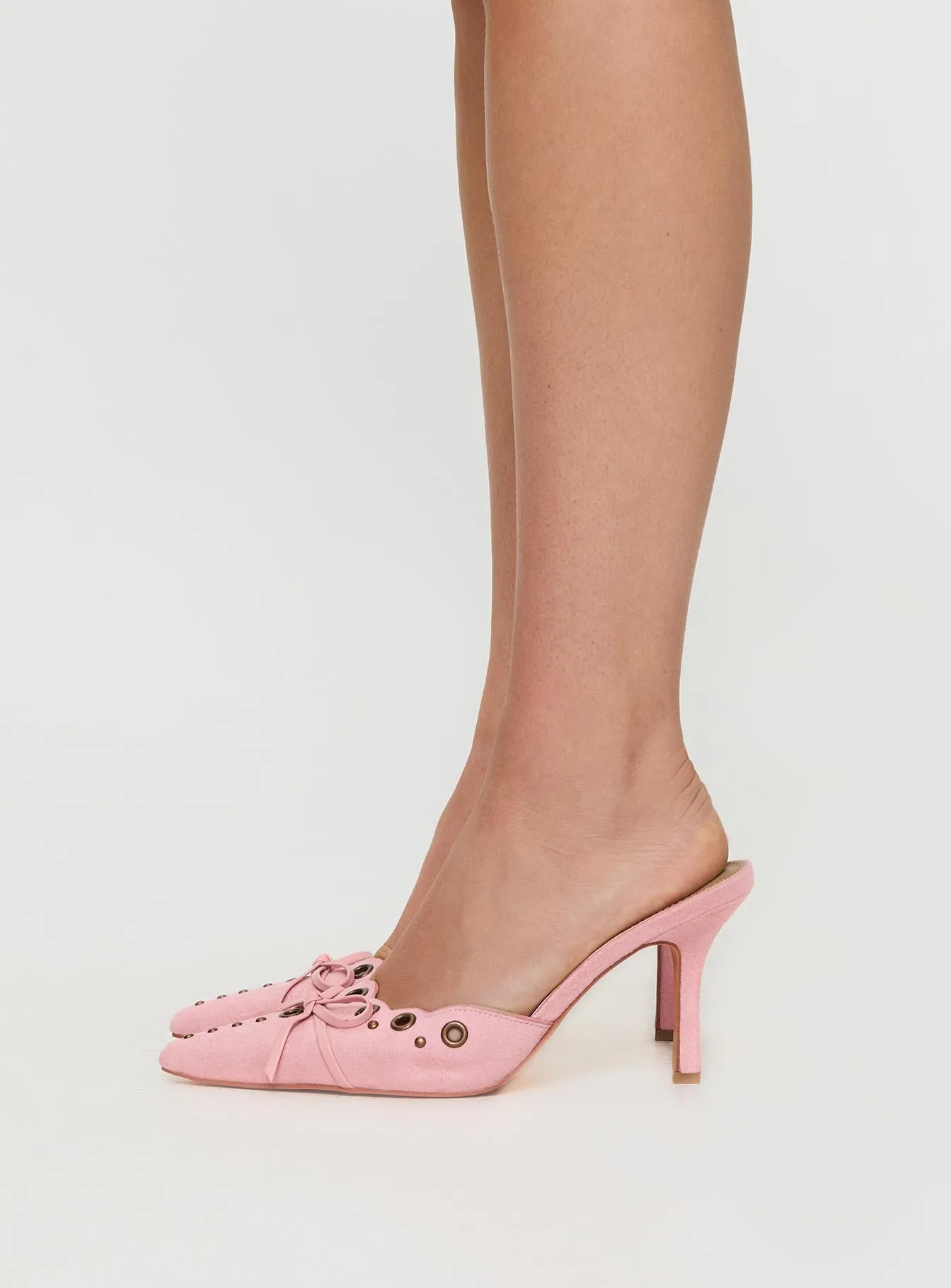 Charisma Pointed Toe Heels Dusty Pink