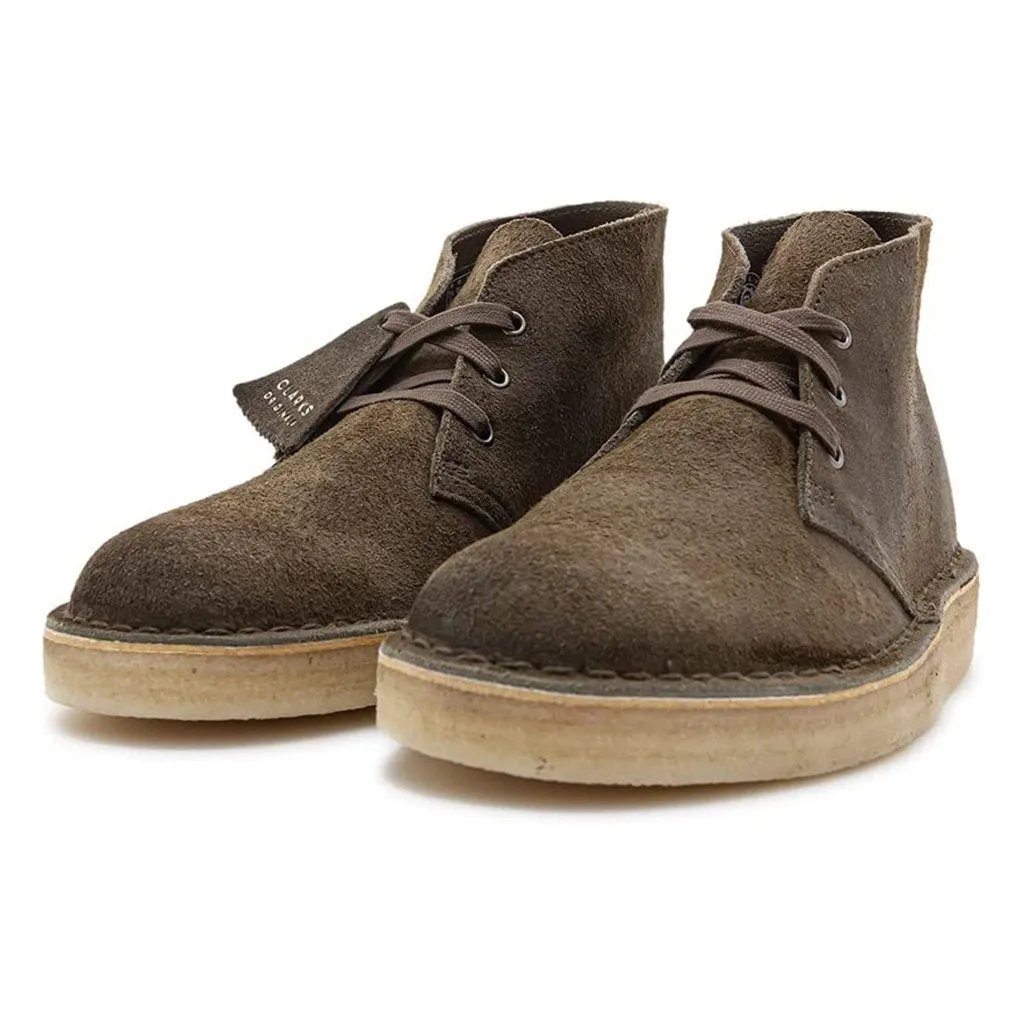 Desert Coal Suede Leather Men's Boots