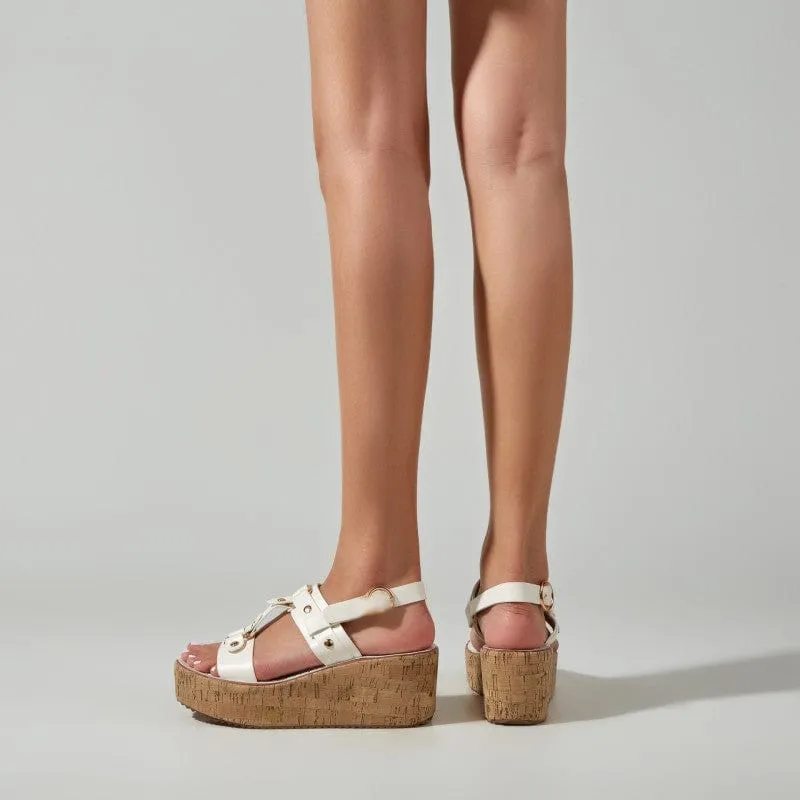 Gladiator	Wedge Sandals