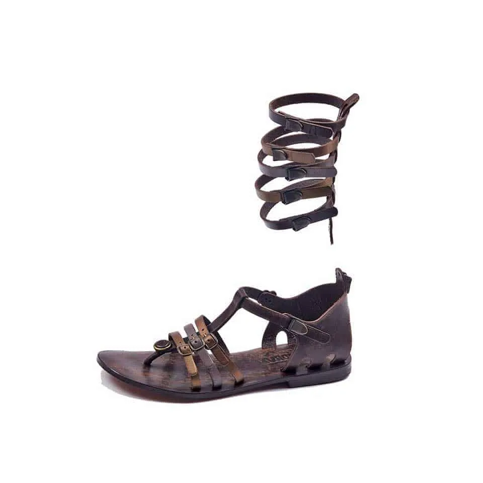 Handmade Leather Gladiator Sandals 614