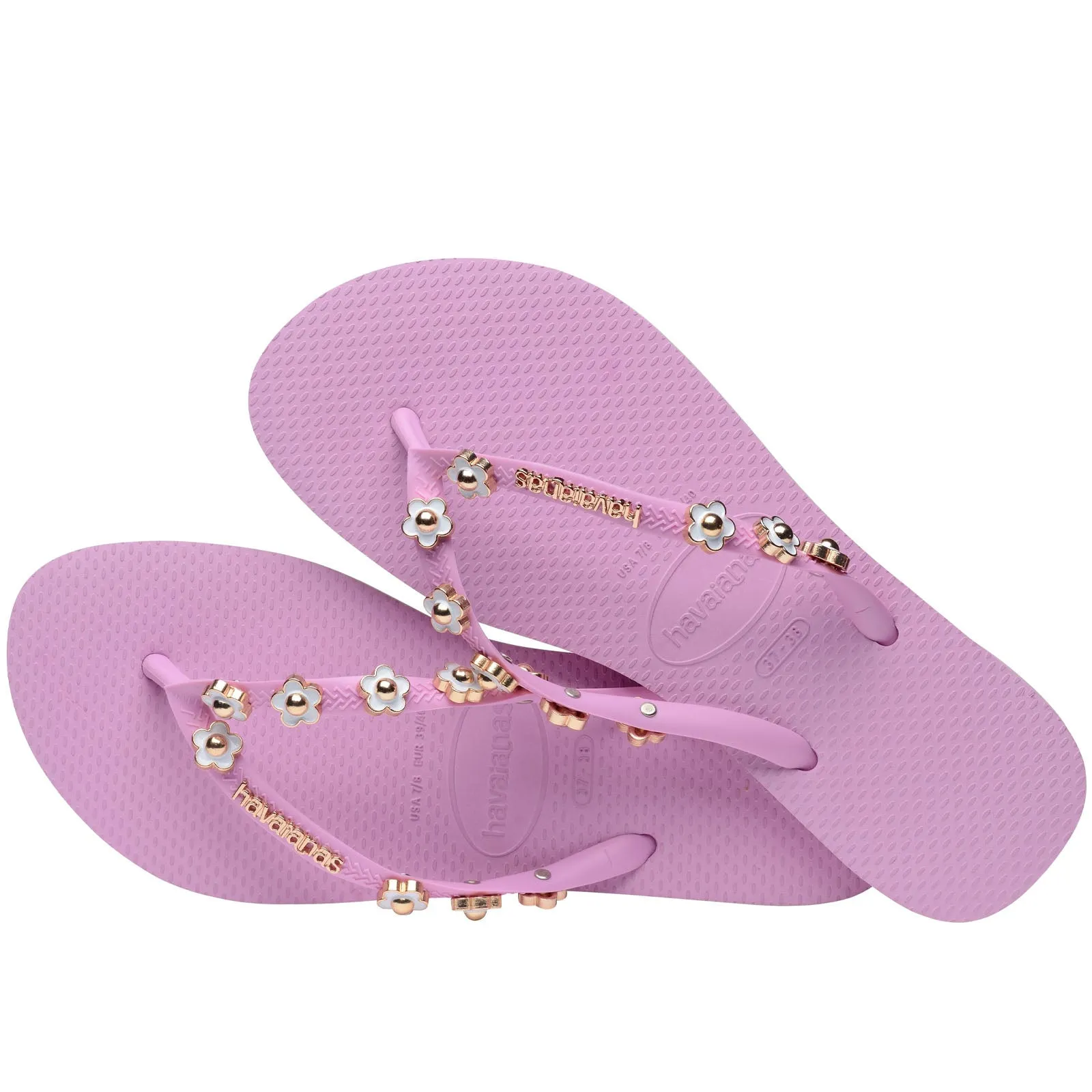 Havaianas Womens Slim Stylish Floral Flip Flops