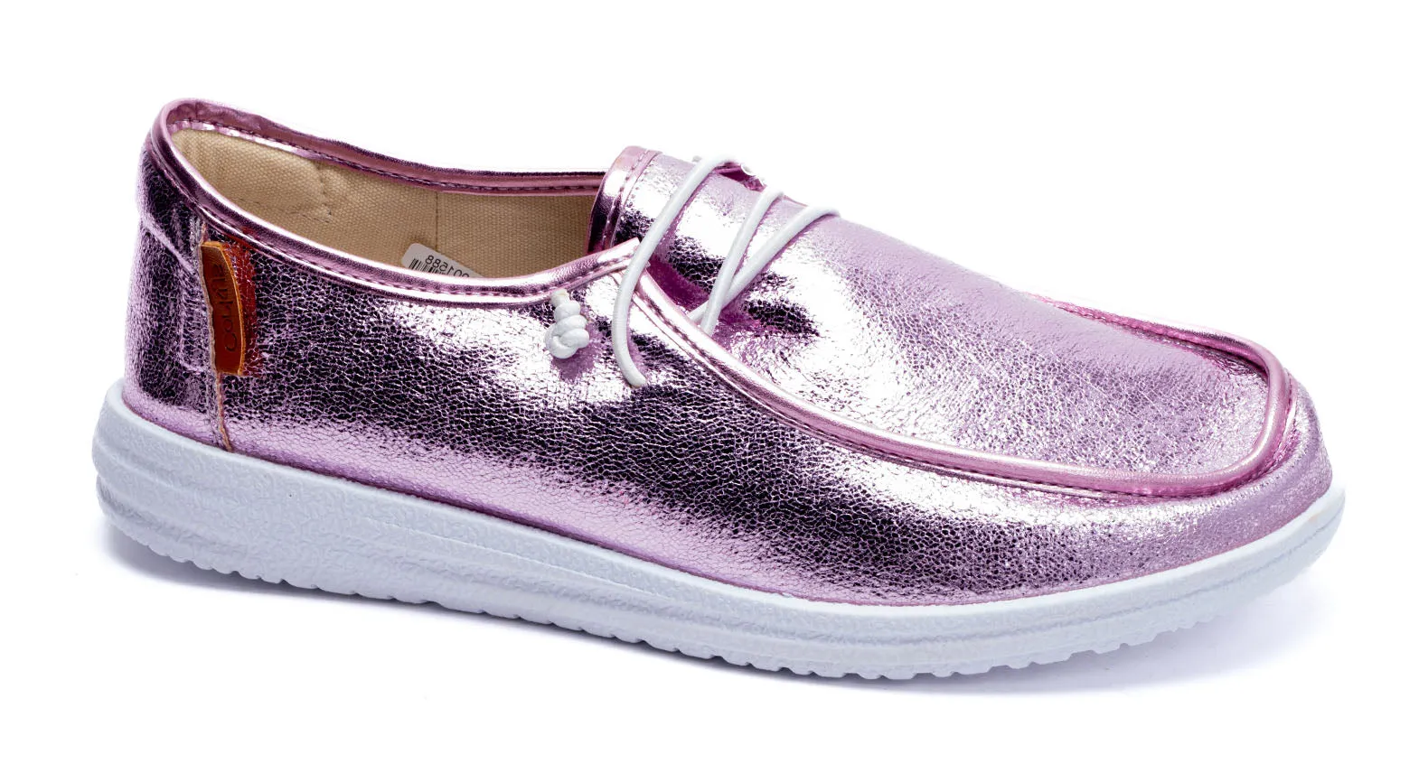 Kayak Slip On by Corkys - Lavender Crinkle Metallic - FINAL SALE