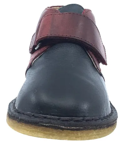 Naturino Boy's and Girl's Hook and Loop Closure Chukka Desert Boot, Bordo-Antracite