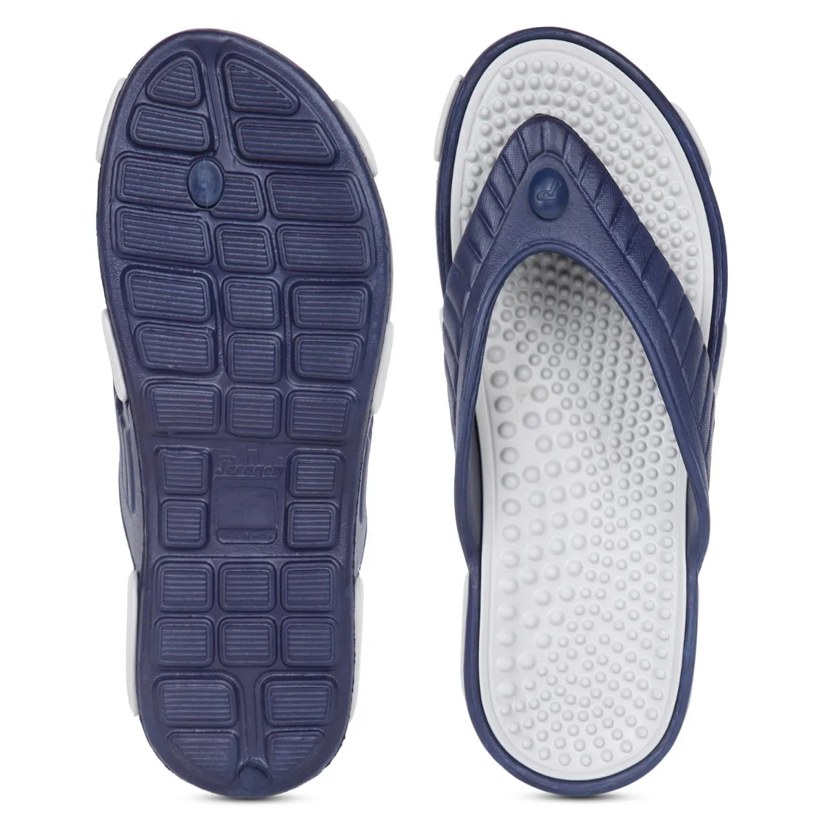 Paragon EVK3404G Men Stylish Lightweight Flipflops | Comfortable with Anti skid soles | Casual & Trendy Slippers | Indoor & Outdoor