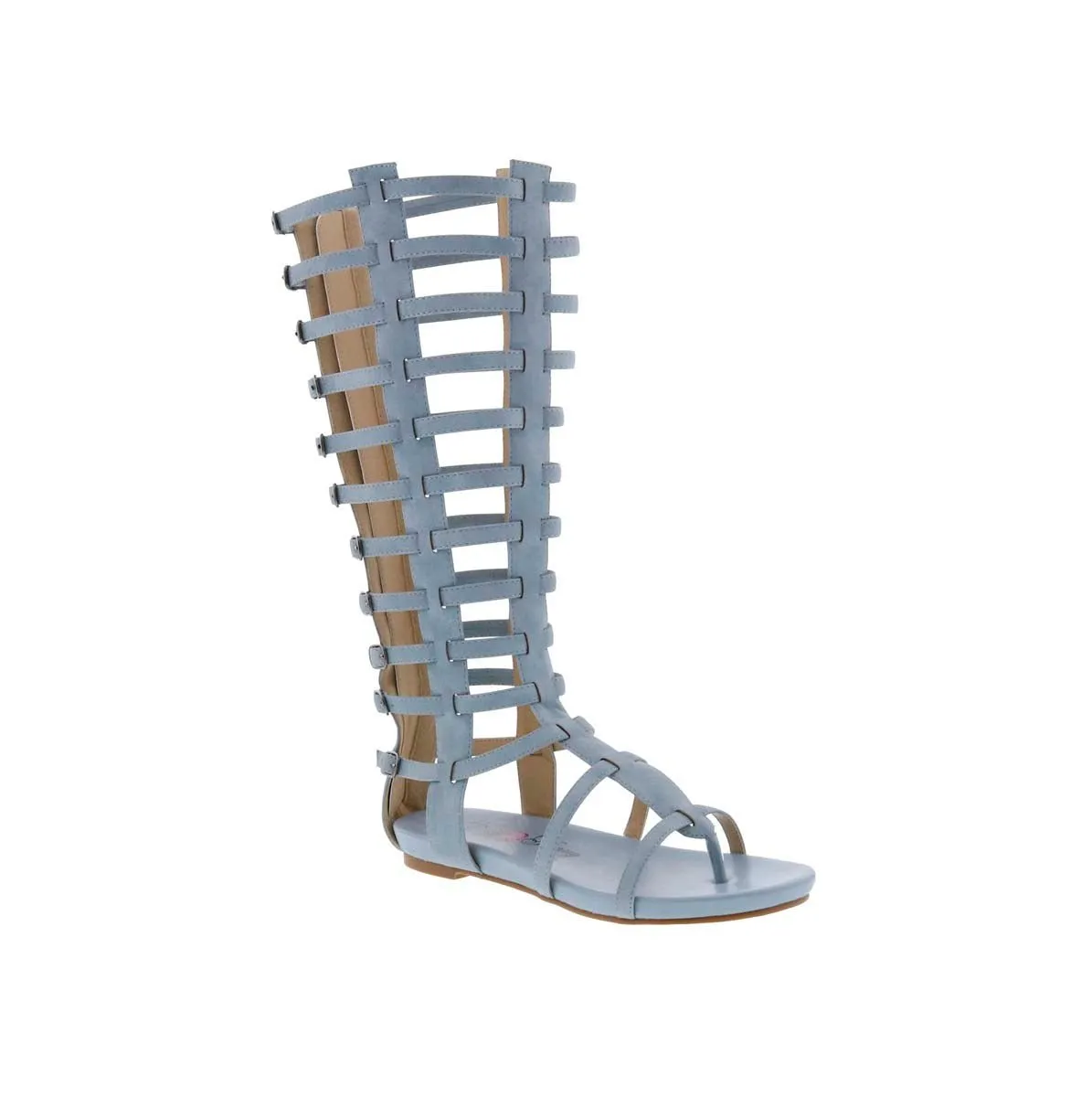 Penny Loves Kenny Furst Women Sandal Boot In Blue Buck