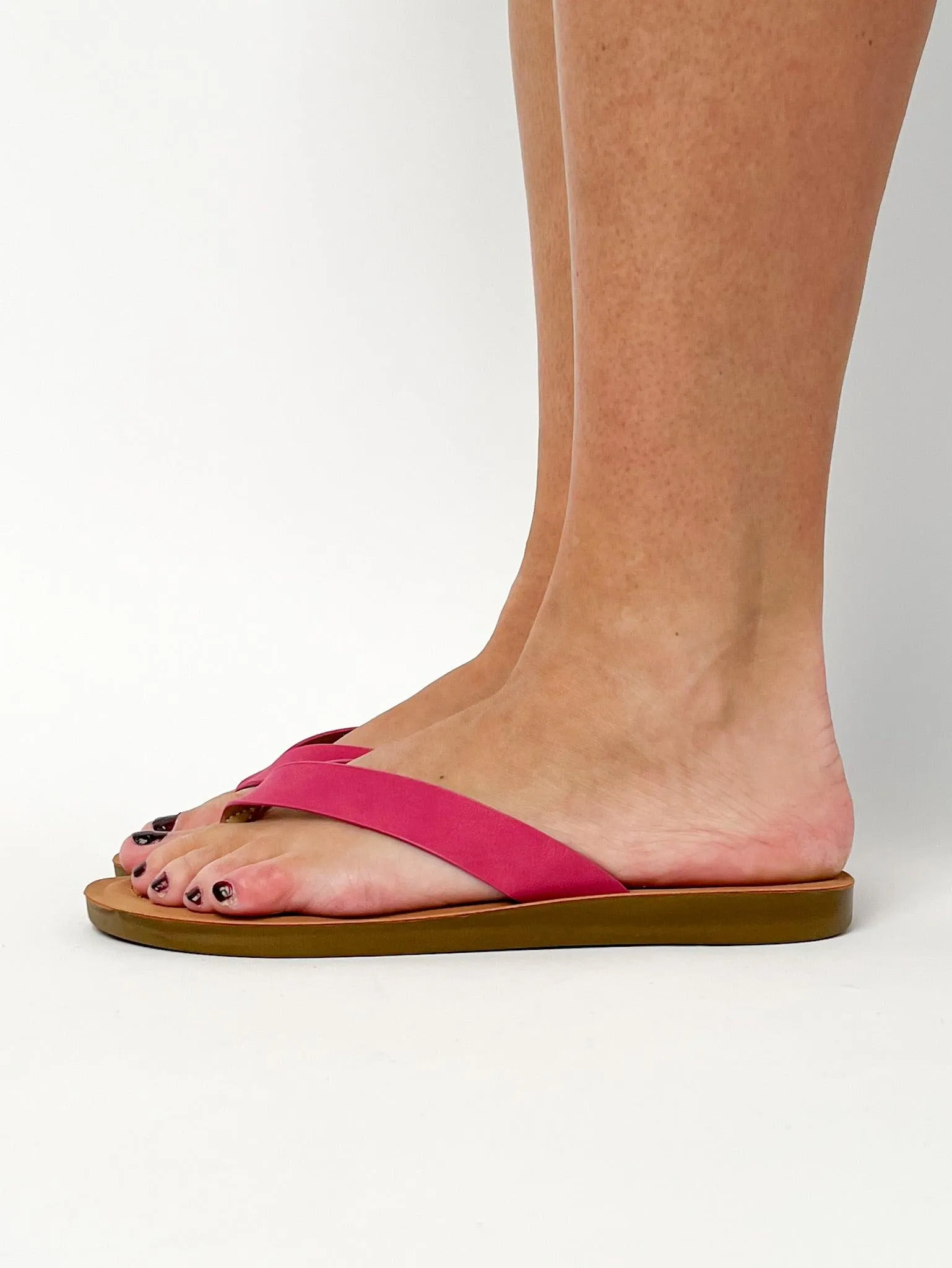 Pink Thong Sandals