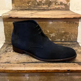 Regent - 'Frank' Chukka Boots - Navy Suede