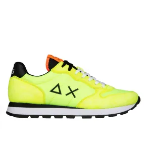 Scarpe Uomo Sun68 Sneakers Tom Solid Nylon colore Giallo Fluo