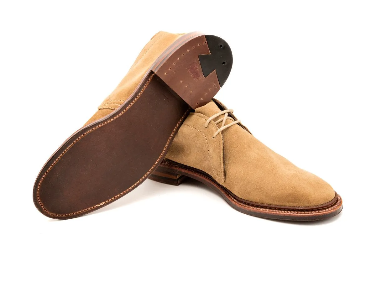 Unlined Chukka Boot Tan Suede