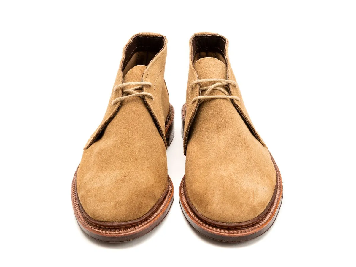 Unlined Chukka Boot Tan Suede