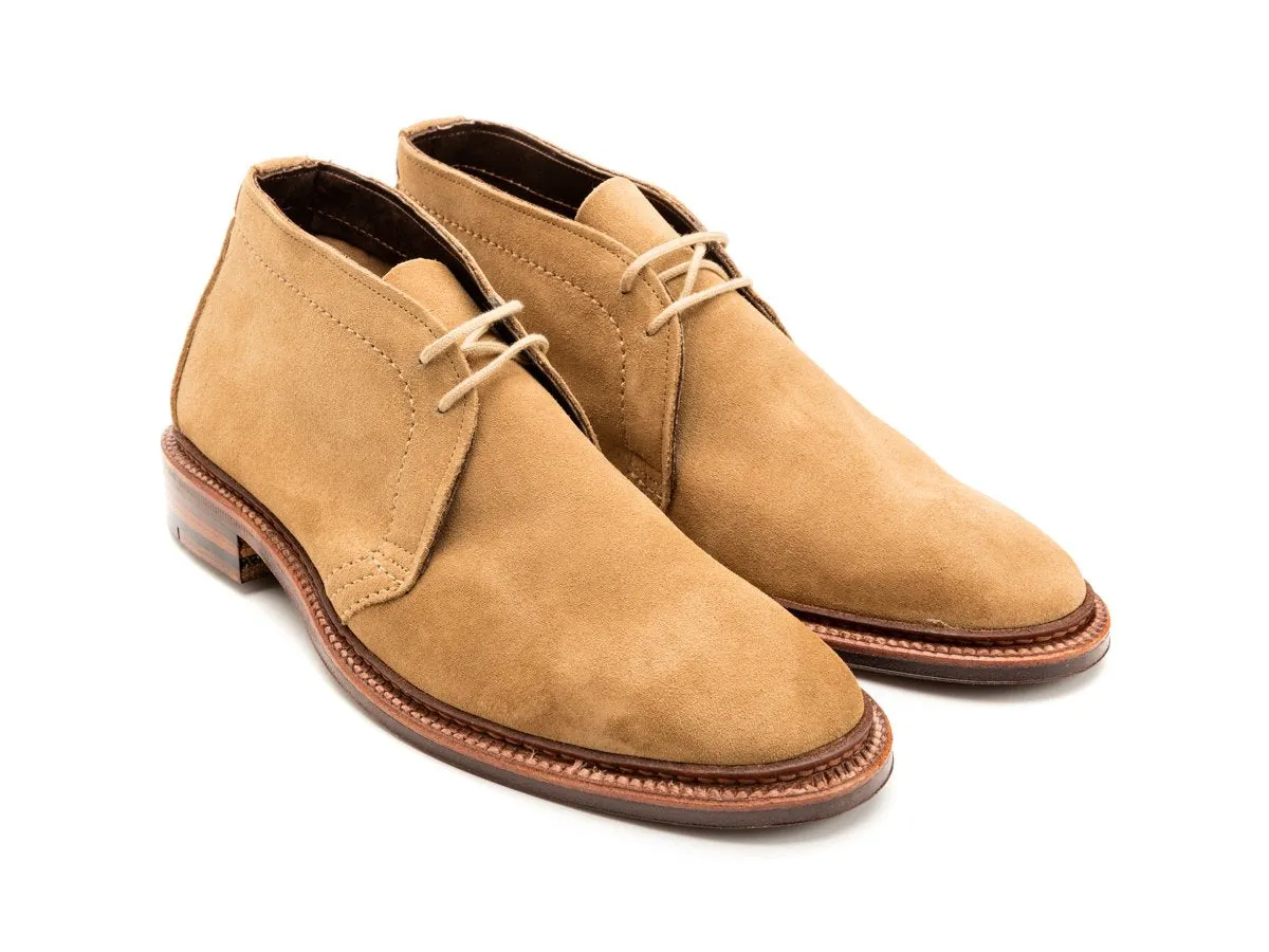 Unlined Chukka Boot Tan Suede